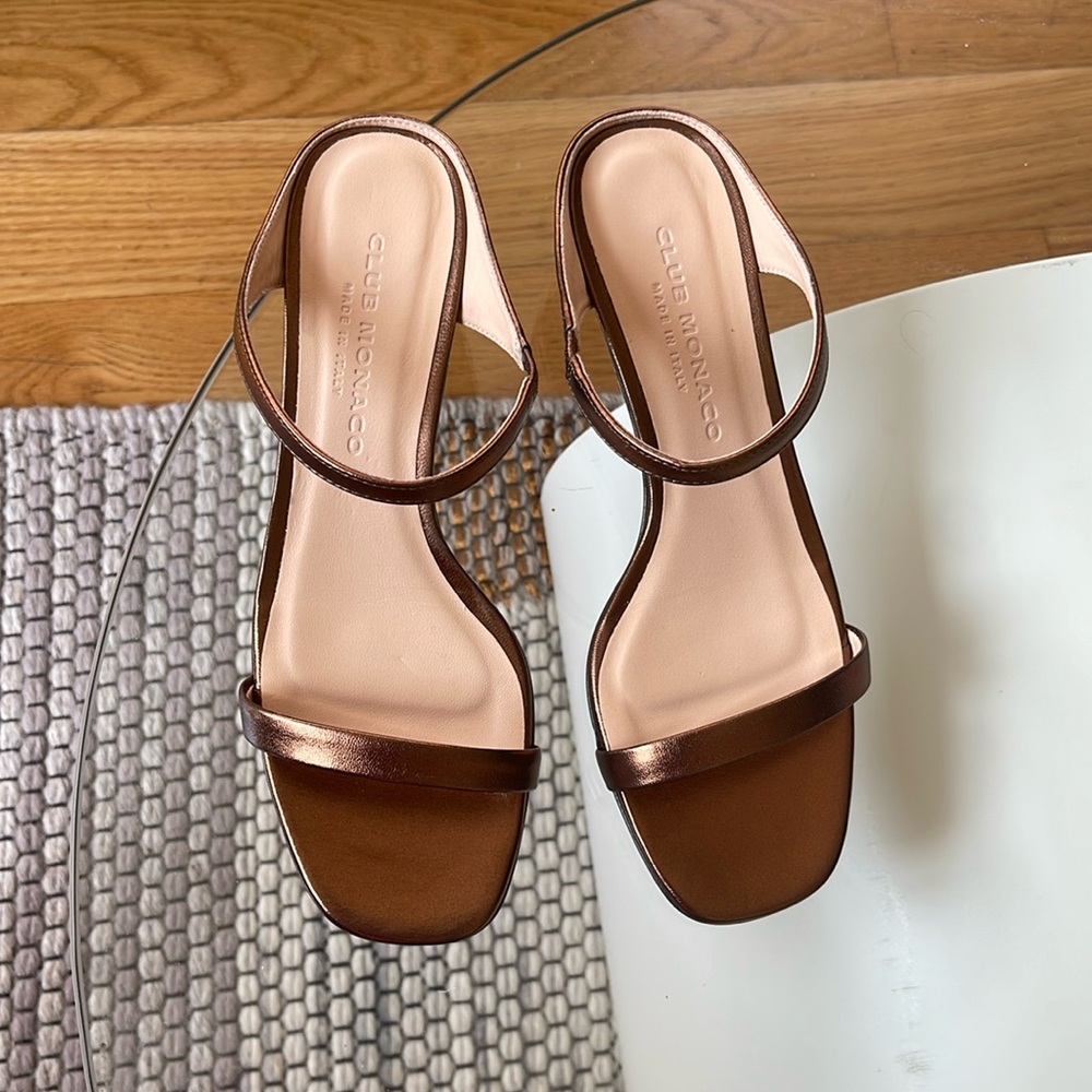 Club Monaco Women's Brown Sandals
